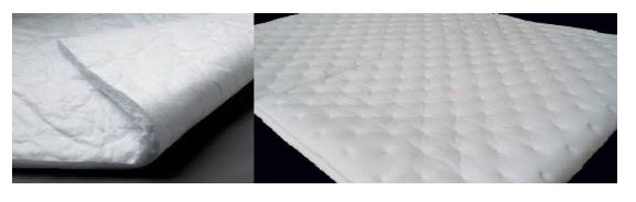 Heat insulating vertical lap felt